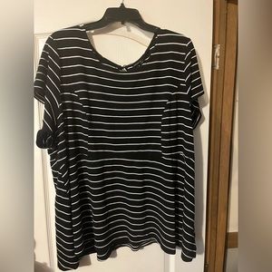 Torrid striped tee size 5